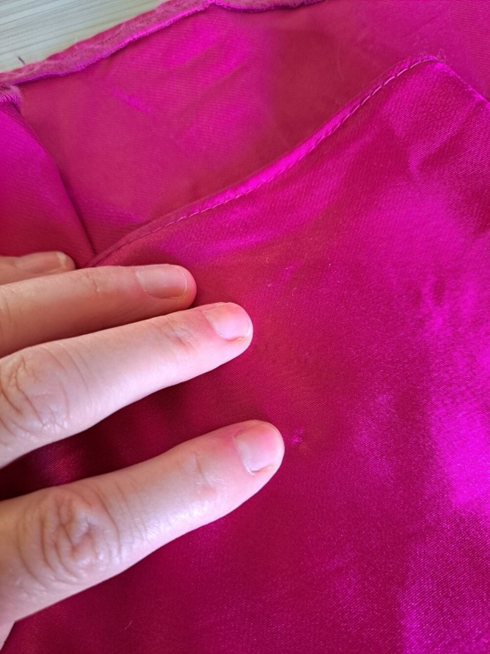 Vtg Jessica McClintock Gunne Sax Pink Satin Evening Gown Dress Rhinestone 5 USA - Picture 11 of 13